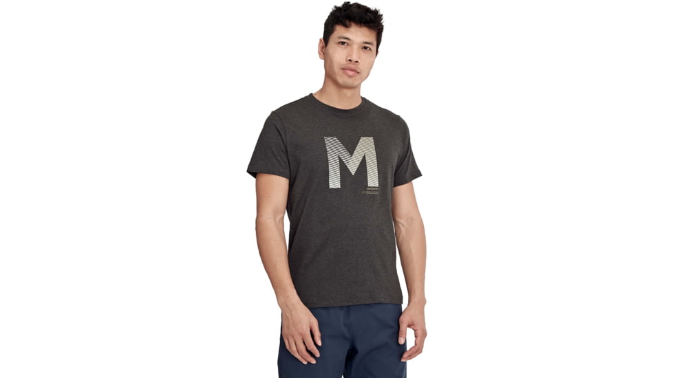 Mammut Sloper T-Shirt - Mens, Phantom Melange, Large, 1017-00992-00158-115