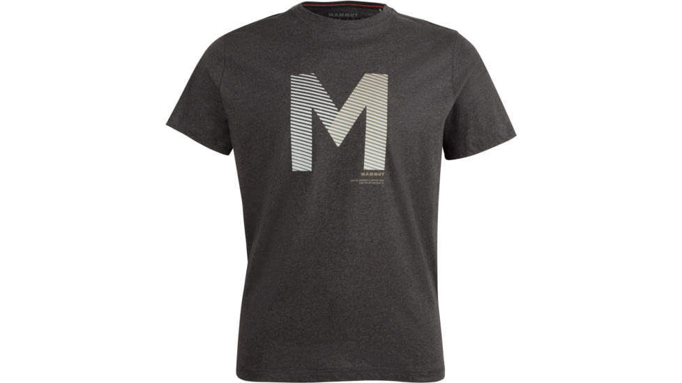 Mammut Sloper T-Shirt - Mens, Phantom Melange, Large, 1017-00992-00158-115
