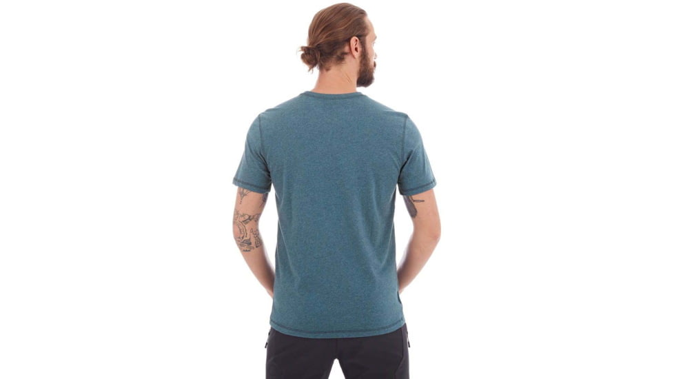 Mammut Sloper T-Shirt - Mens, Sapphire Melange PRT3, 2XL, 1017-00991-50281-117