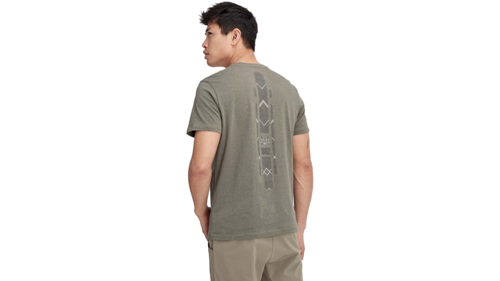 Mammut Sloper T-Shirt - Mens, Tin Melange, Large, 1017-00992-00402-115