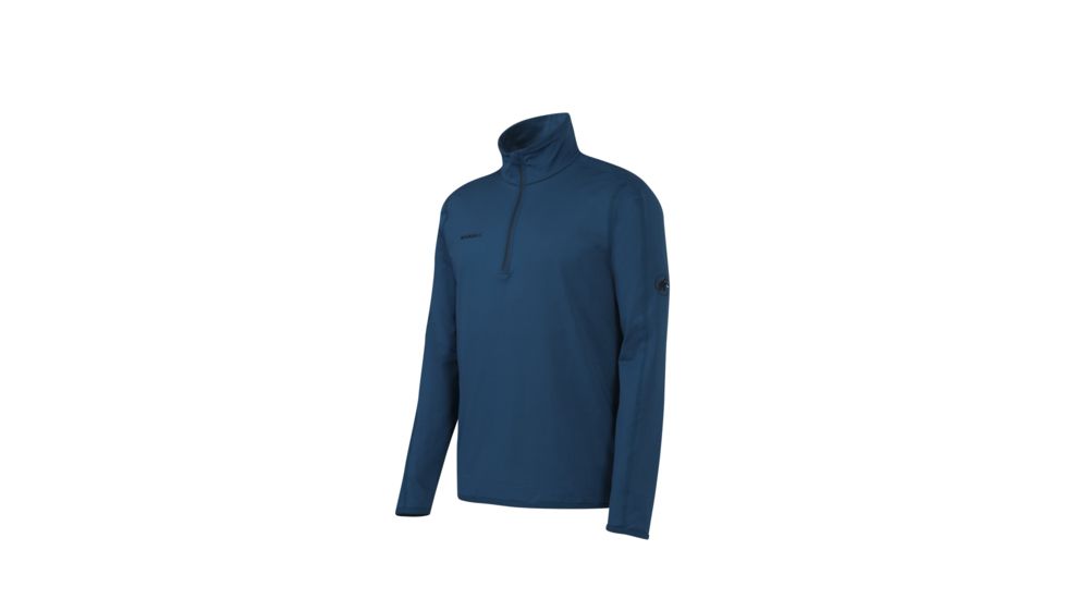 Snow Zip Longsleeve - Mens-Space-XX-Large