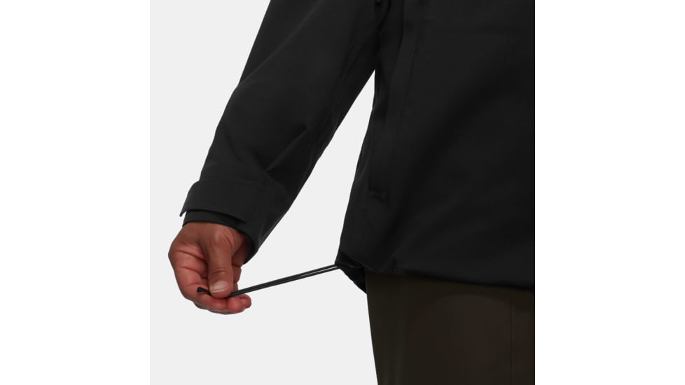 Mammut Stoney HS Hooded Jacket - Womens, Black, Medium, 1010-31050-0001-114