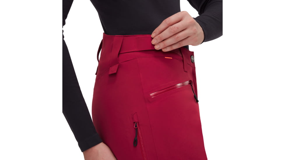 Mammut Stoney HS Pants - Womens, Blood Red, US 6, 1020-13080-3715-36-10