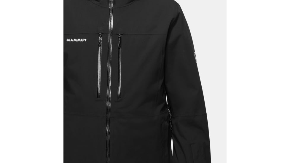 Mammut Stoney HS Thermo Hooded Jacket - Mens, Black, Large, 1010-31060-0001-115