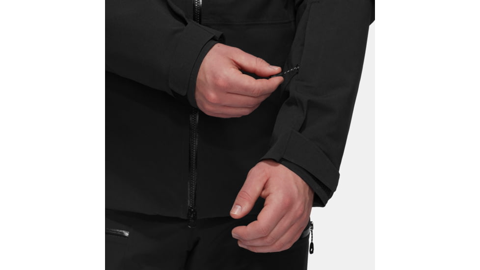 Mammut Stoney HS Thermo Hooded Jacket - Mens, Black, Large, 1010-31060-0001-115