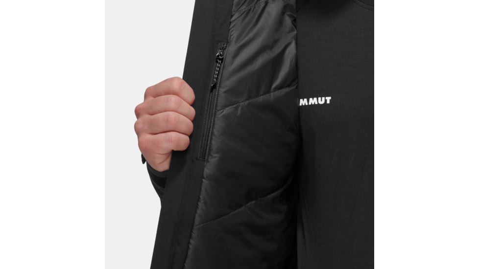 Mammut Stoney HS Thermo Hooded Jacket - Mens, Black, Large, 1010-31060-0001-115