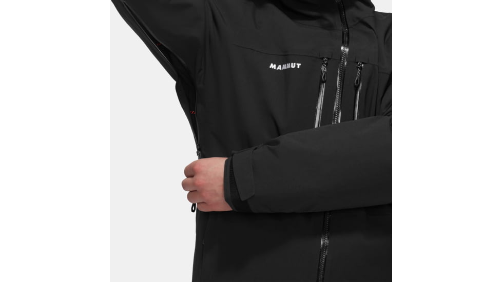 Mammut Stoney HS Thermo Hooded Jacket - Mens, Black, Large, 1010-31060-0001-115