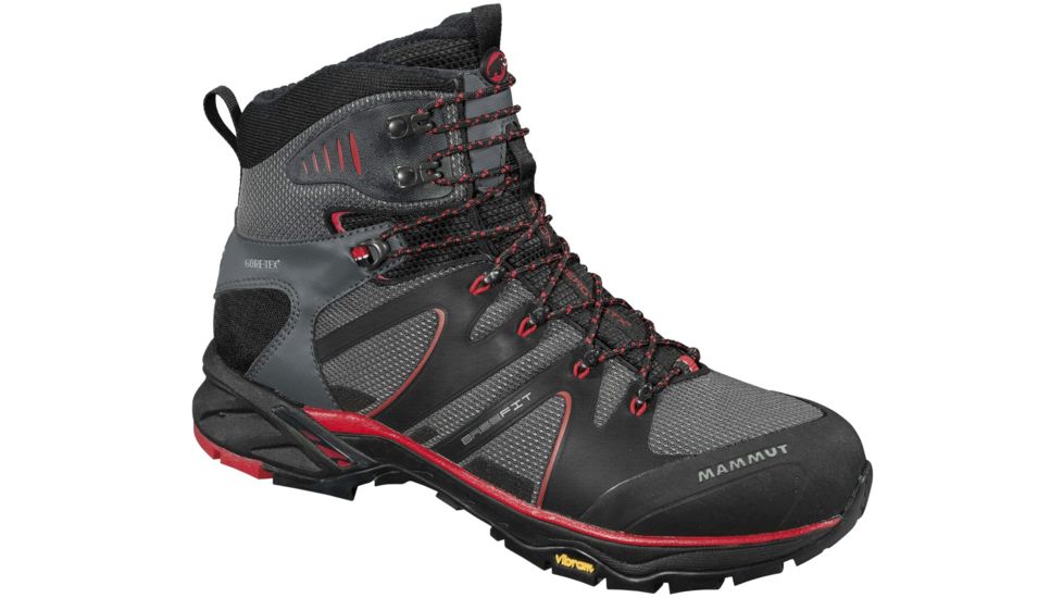 Mammut T Aenergy GTX Hiking Boot - Men's-Graphite/Inferno-14-Medium