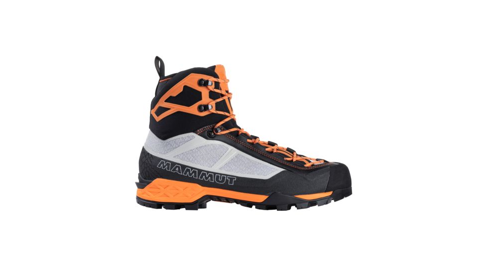 Mammut Taiss Light Mid GTX Mountaineering Boots - Mens, Black/Cheddar, 8.5 US, 3010-00900-00435-1075