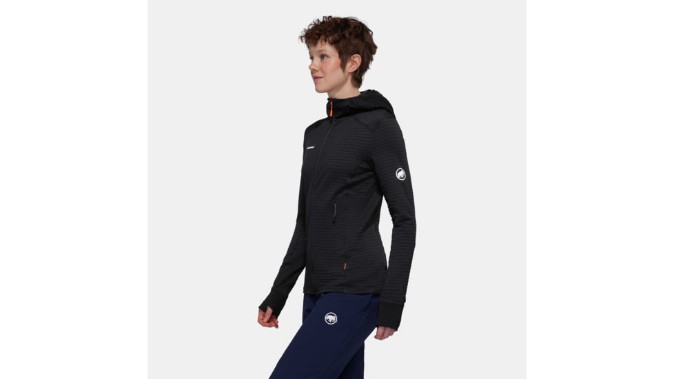 Mammut Taiss Light ML Hooded Jacket - Womens, Black, Small, 1014-04540-0001-113