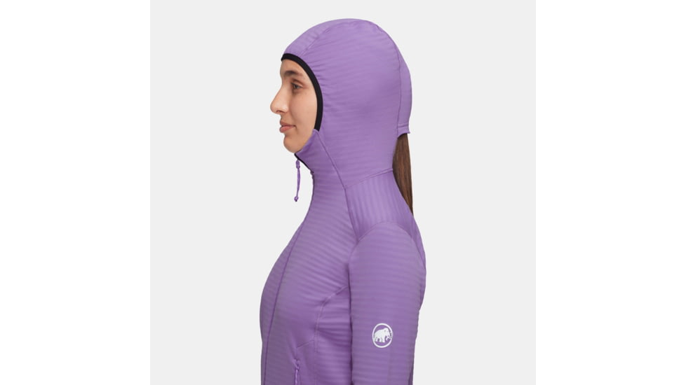 Mammut Taiss Light ML Hooded Jacket - Womens, Lavandin/Black, Medium, 1014-04540-6441-114
