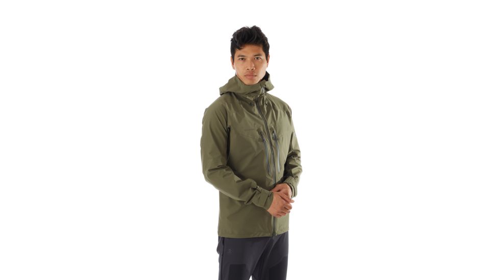 Mammut Teton Hardshell Hooded Jacket - Mens, Iguana, Medium, 1010-26970-4584-114