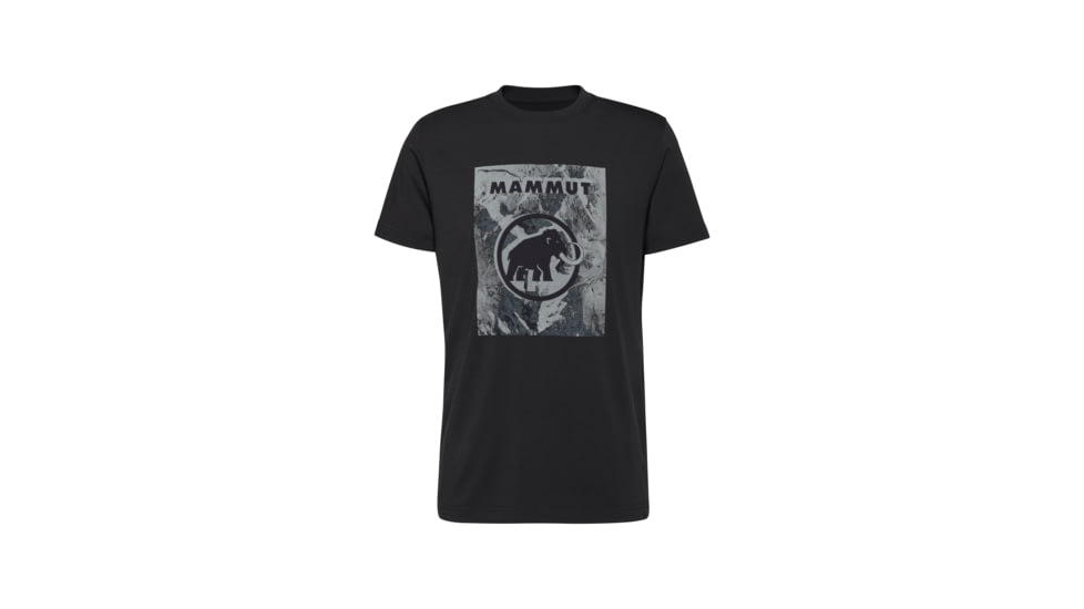 Mammut Trovat T-Shirt - Mens, Black, L, 1017-06470-0001-115