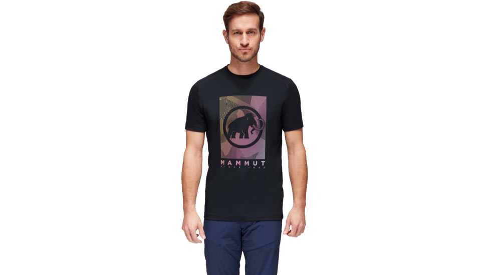 Mammut Trovat T-Shirt - Men's, Large, Black PRT2, 1017-09864-00254-115