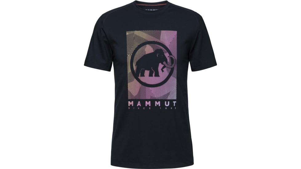Mammut Trovat T-Shirt - Men's, Large, Black PRT2, 1017-09864-00254-115