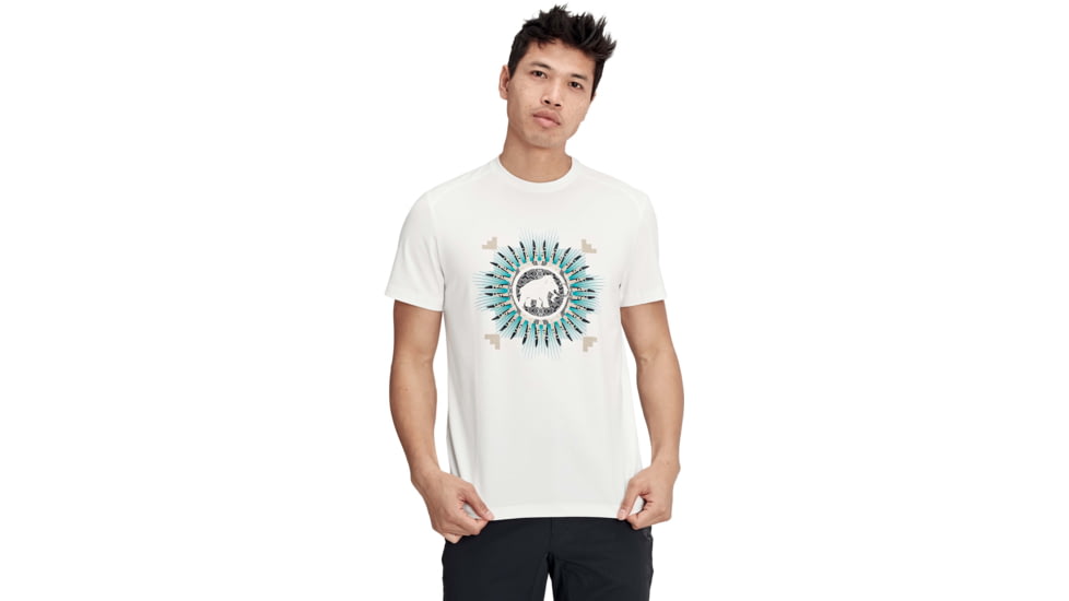 Mammut Trovat T-Shirt - Men's, Large, Bright White Prt1, 1017-09863-00257-115