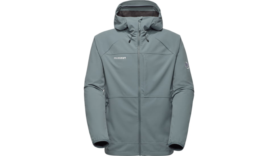 Mammut Ultimate Comfort SO Hooded Jacket - Mens, Strata, Medium, 1011-02640-00789-114