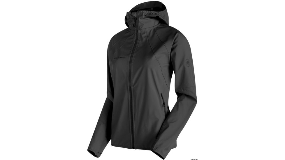 Mammut Ultimate V Light SO Softshell Jacket - Womens, Graphite, Small, 1011-00110-0121-113