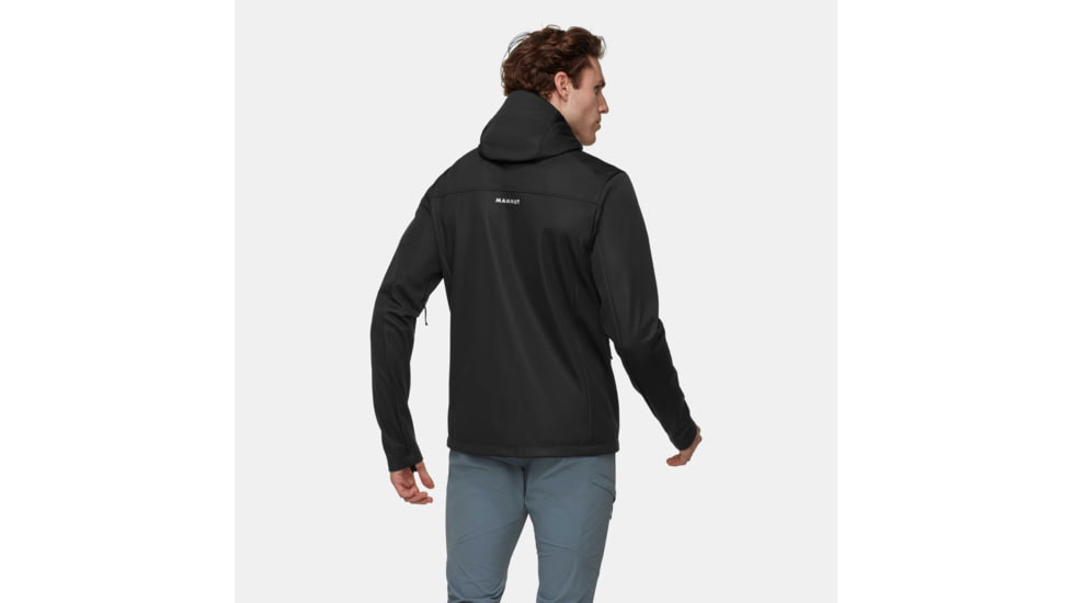 Mammut Ultimate VII SO Hooded Jacket - Mens, Silver Sage/Black, Extra Large, 1011-02670-1288-116