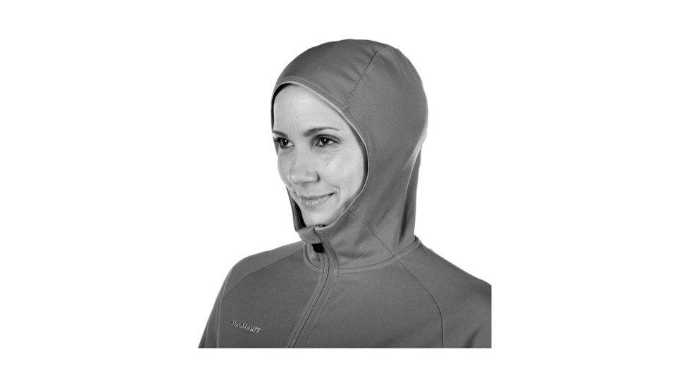 Mammut Womens Get Away ML Hooded Jacket, Merlot Melange, L, 1010-23230-6237-115