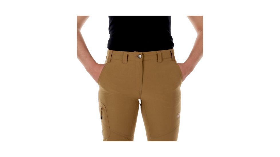 Mammut Womens Hiking Pants, Sand, US 4, Regular Inseam, 1020-11240-7047-34-10