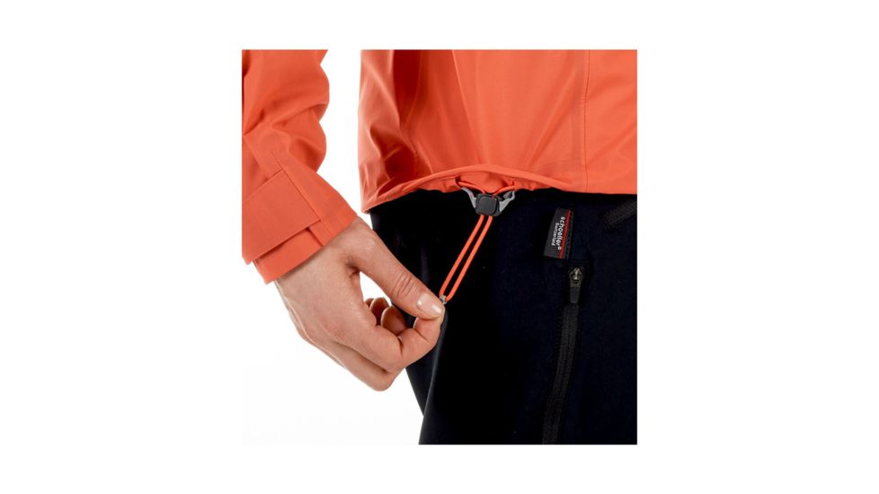 Mammut Masao Hardshell Hooded Jacket - Women's, Extra Small, Barberry, 1010-26000-3218-112