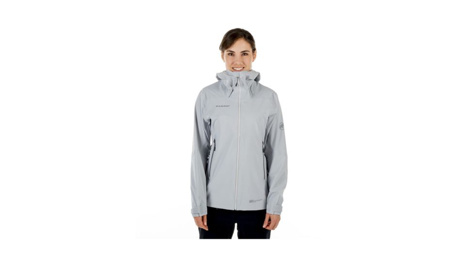 Mammut Masao Hardshell Hooded Jacket - Women's, Small, Marble, 1010-26000-00103-113