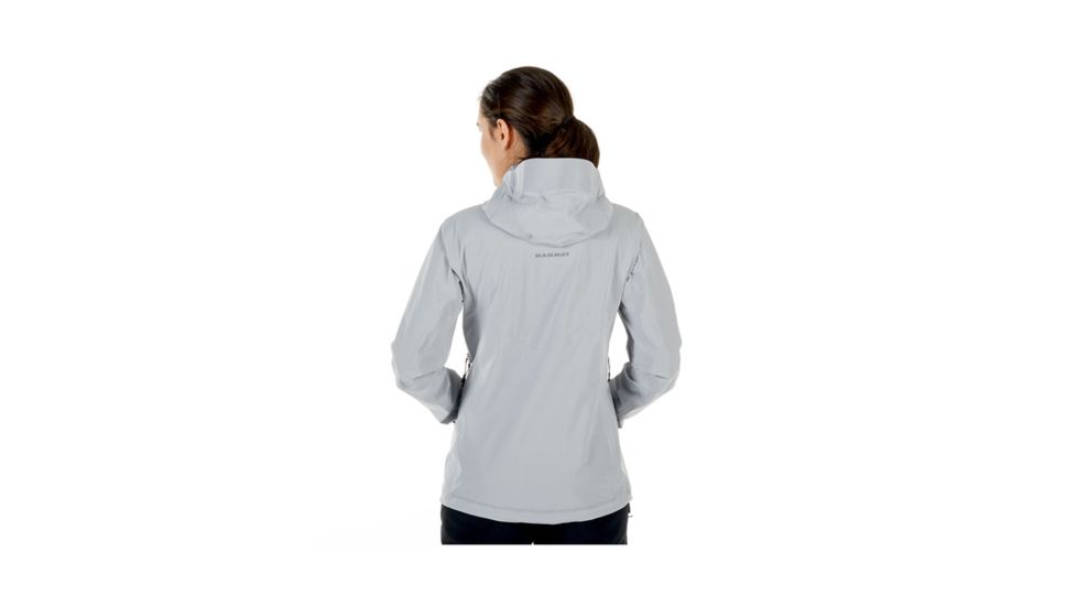 Mammut Masao Hardshell Hooded Jacket - Women's, Small, Marble, 1010-26000-00103-113