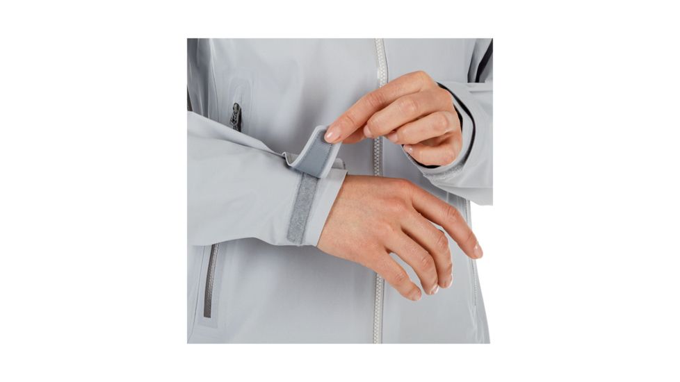 Mammut Masao Hardshell Hooded Jacket - Women's, Small, Marble, 1010-26000-00103-113