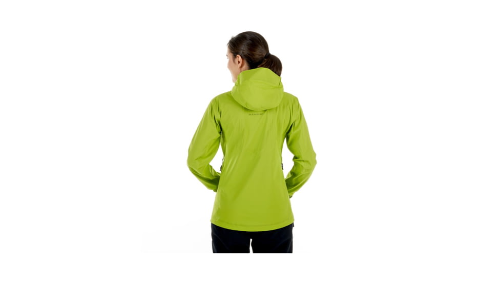 Mammut Masao Hardshell Hooded Jacket - Women's, Large, Sprout, 1010-26000-4571-115