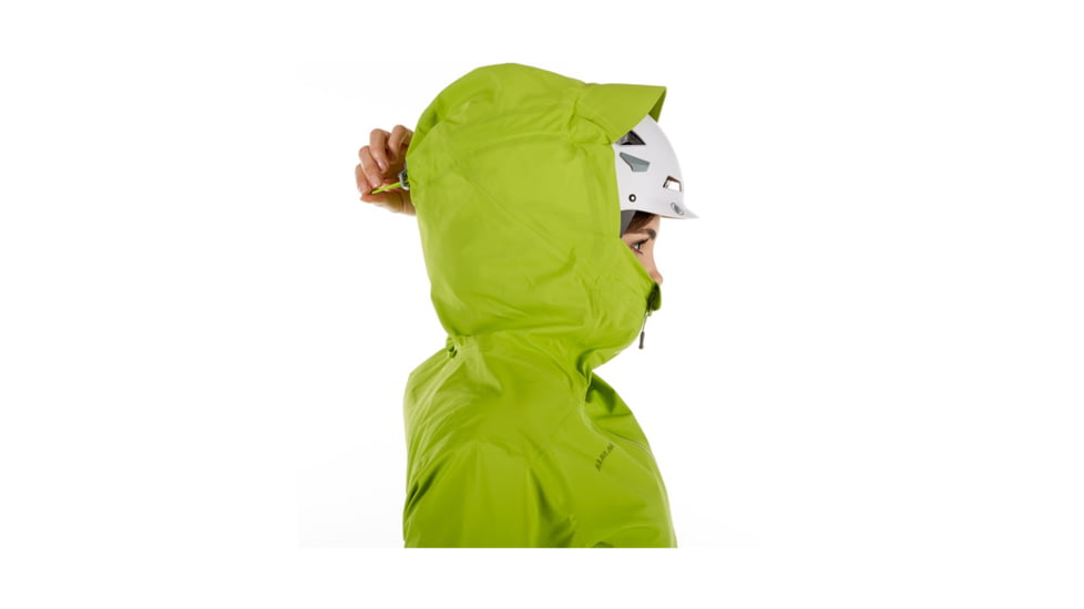Mammut Masao Hardshell Hooded Jacket - Women's, Large, Sprout, 1010-26000-4571-115