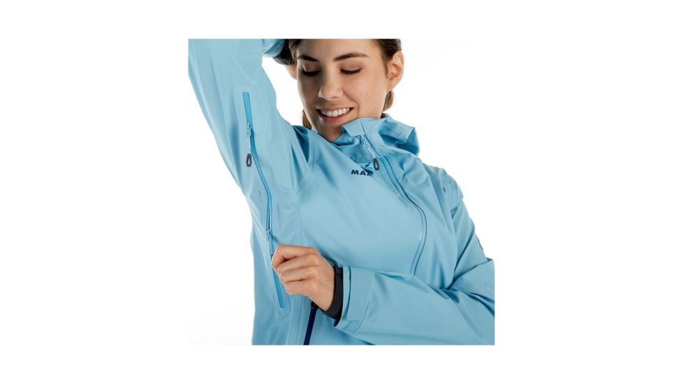 Mammut Masao Hardshell Hooded Jacket - Women's, Extra Large, Whisper, 1010-26000-50037-116