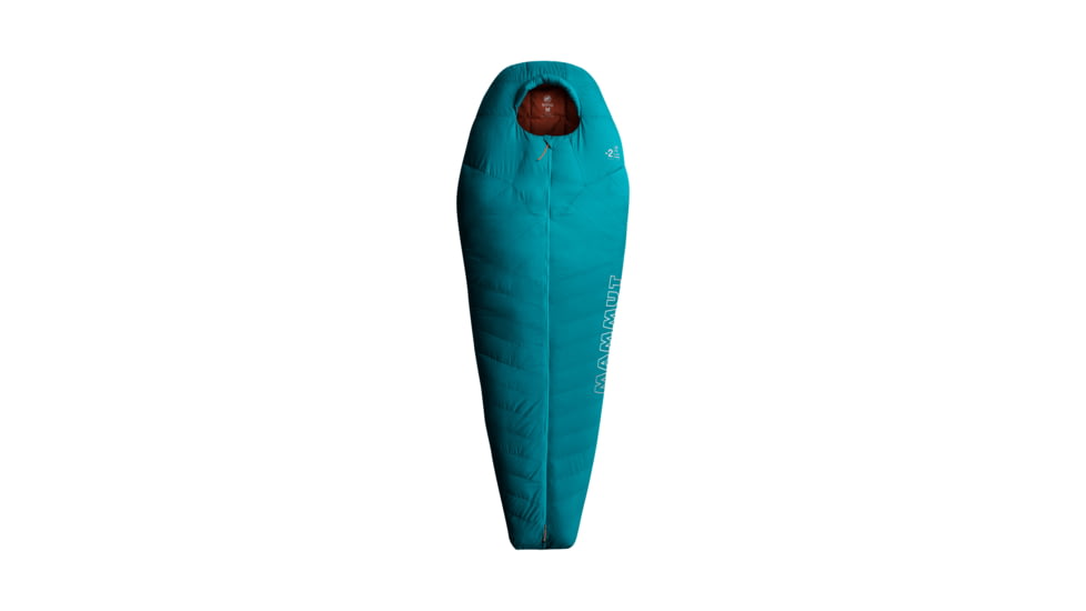 Mammut Womens Relax Down Bag -2C, Petrol, M, 2410-03330-5465-114
