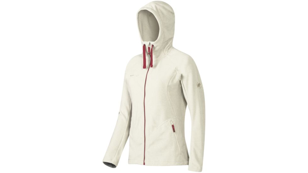 Mammut Yampa Advanced ML Hooded Jacket - Women's-Stone White-Large