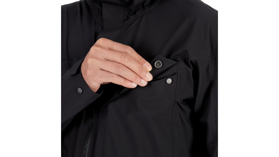 Mammut Zinal HS Hooded Jacket, Black, 2XL, 1010-26960-0001-117