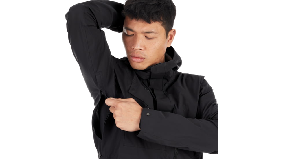 Mammut Zinal HS Hooded Jacket, Black, 2XL, 1010-26960-0001-117