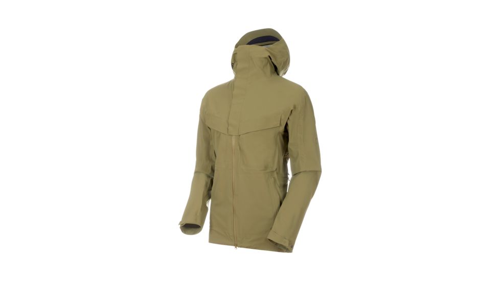 Mammut Zinal HS Hooded Jacket - Mens, Olive, Large, 1010-26960-4072-115