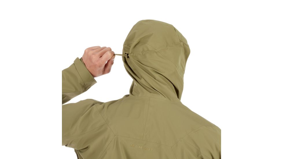 Mammut Zinal HS Hooded Jacket - Mens, Olive, Large, 1010-26960-4072-115
