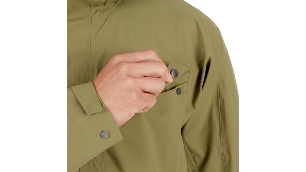 Mammut Zinal HS Hooded Jacket - Mens, Olive, Large, 1010-26960-4072-115