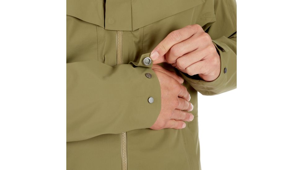 Mammut Zinal HS Hooded Jacket - Mens, Olive, Large, 1010-26960-4072-115