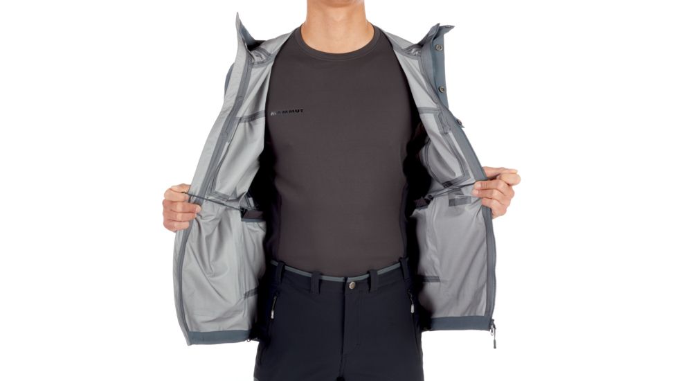 Mammut Zinal HS Hooded Jacket - Mens, Storm, Extra Large, 1010-26960-0239-116