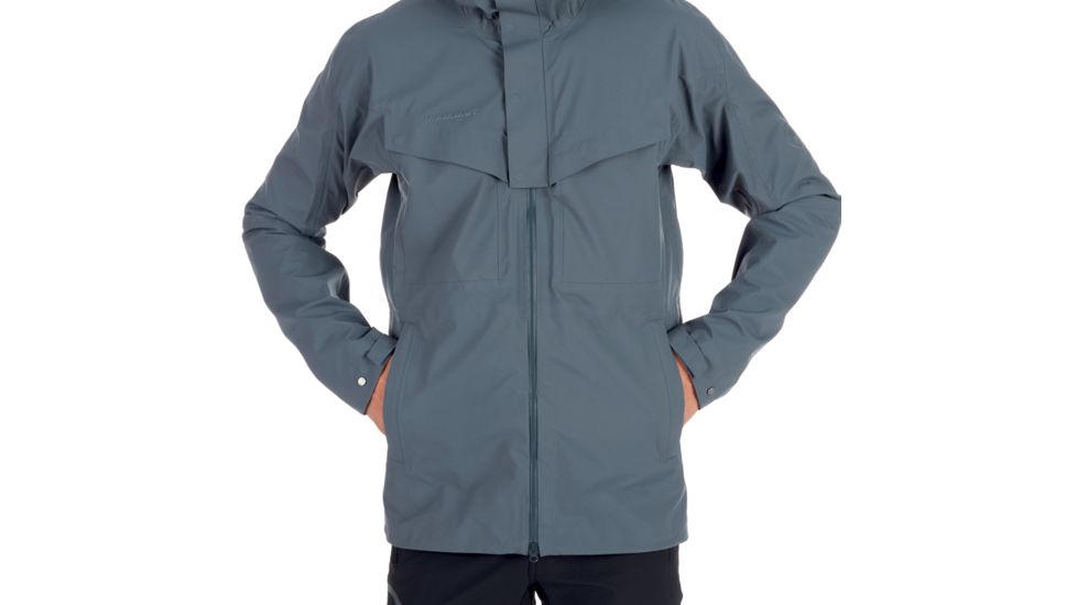 Mammut Zinal HS Hooded Jacket - Mens, Storm, Extra Large, 1010-26960-0239-116