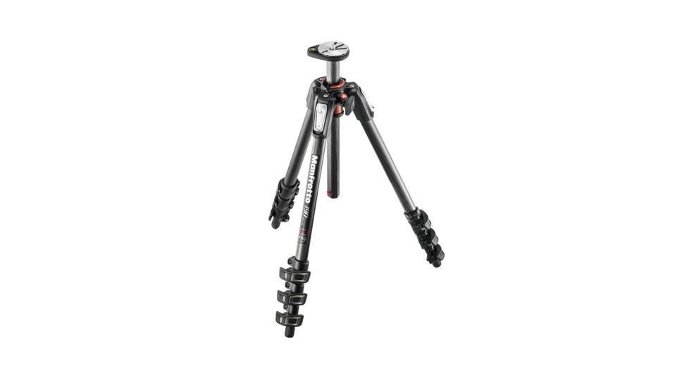 Manfrotto 190 Series Carbon Fiber Tripod, 4 Section MT190CXPRO4