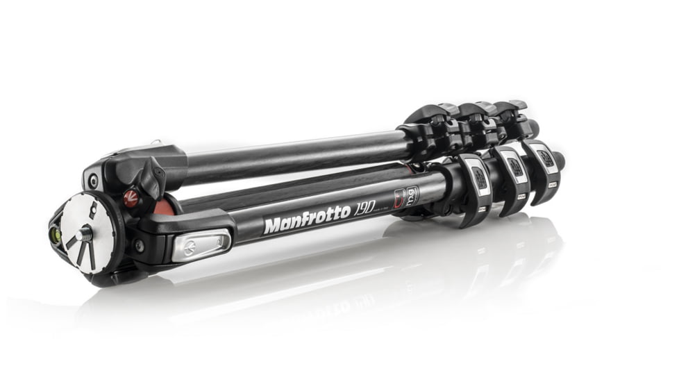 Manfrotto 190 Series Carbon Fiber Tripod, 4 Section MT190CXPRO4