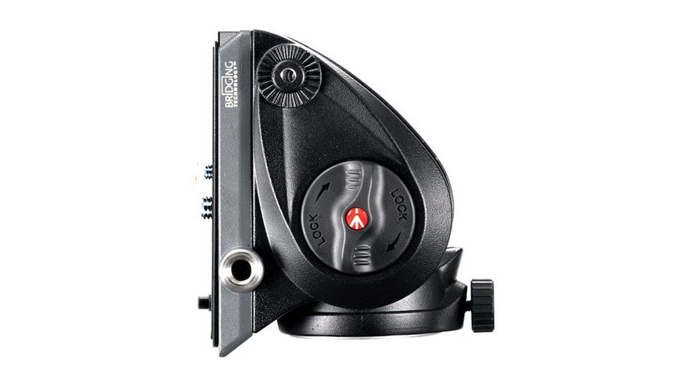 Manfrotto 3-Section 190 Aluminum Tripod w/500 Head, Black MVK500190X3