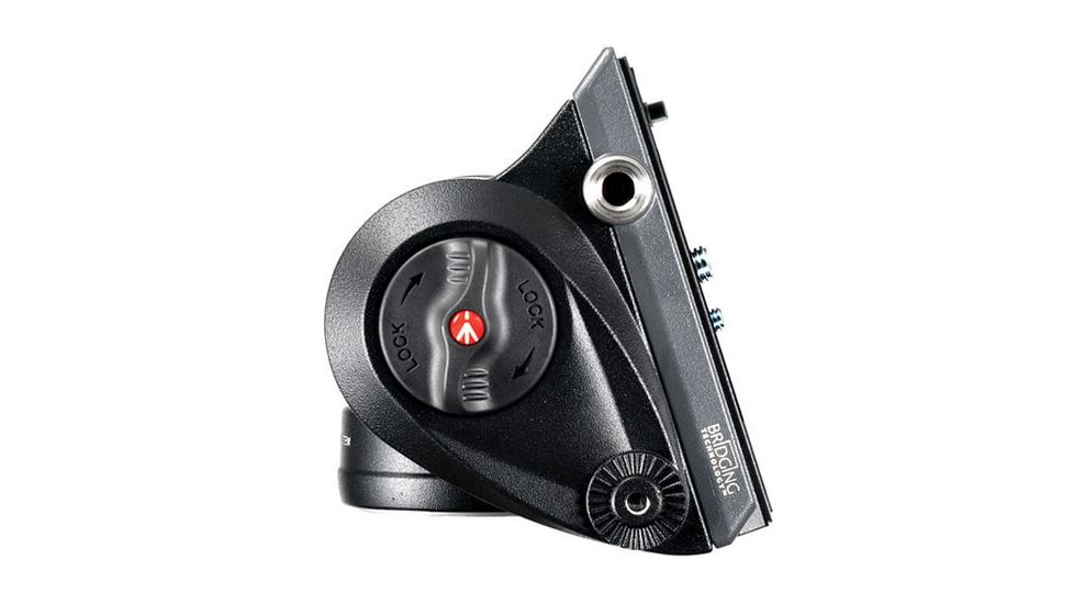 Manfrotto 3-Section 190 Aluminum Tripod w/500 Head, Black MVK500190X3