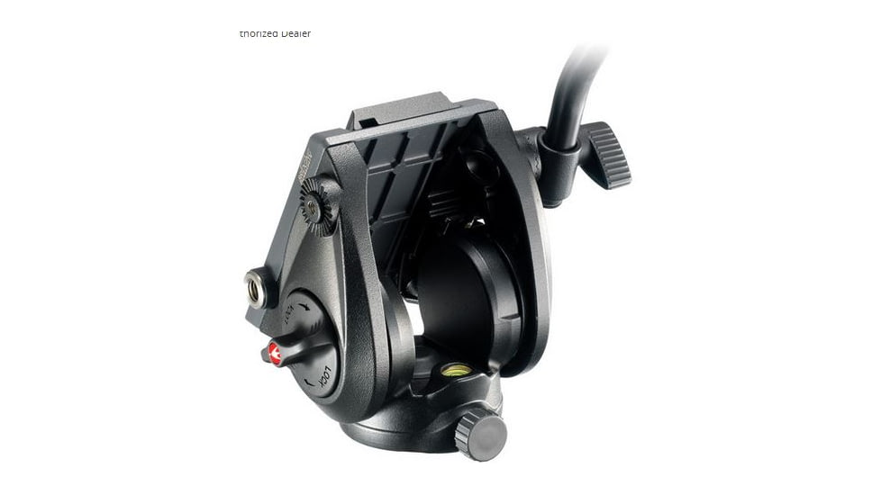 Manfrotto 3-Section 190 Aluminum Tripod w/500 Head, Black MVK500190X3