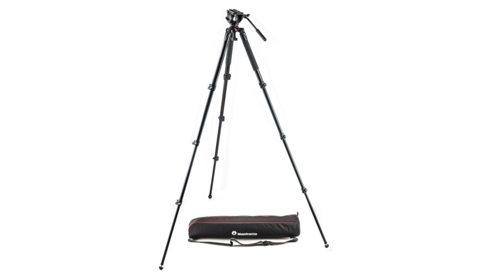 Manfrotto 500 Aluminum Single Leg Video System MVK500AQ