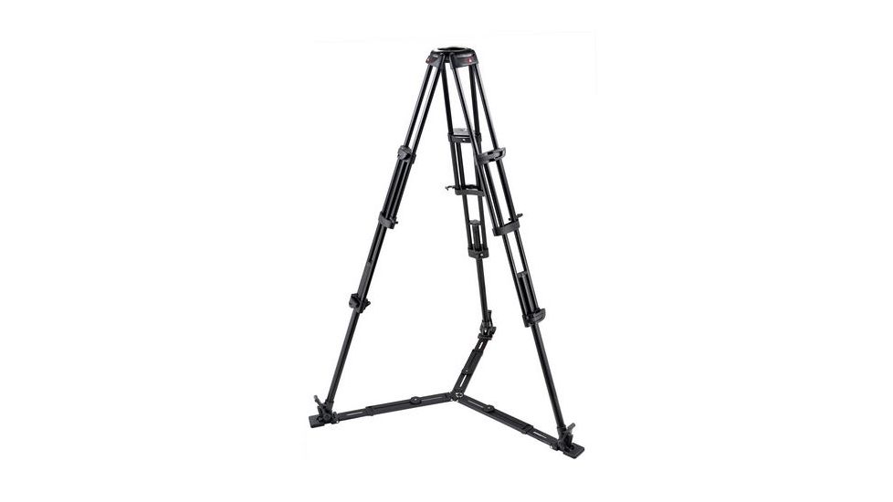 Manfrotto 545GB Pro Alu Video Tripod w/100mm/75mm Bowl,Tandem Leg Gr.S 545GB