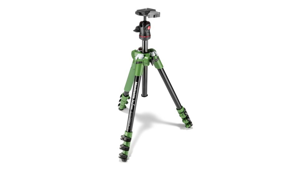 Manfrotto Befree Compact Traveling Tripod,Green MKBFRA4G-BH